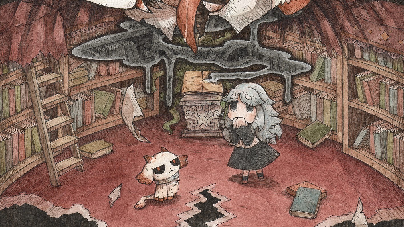 絵本の世界を“怪物”に食べさせる アドベンチャー 『シニガミ姫と異書館ノ怪物』2026年4月発売！